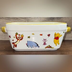 Super Cute 🥰 Disney Winnie the Pooh Ceramic Baking Dish - Yellow